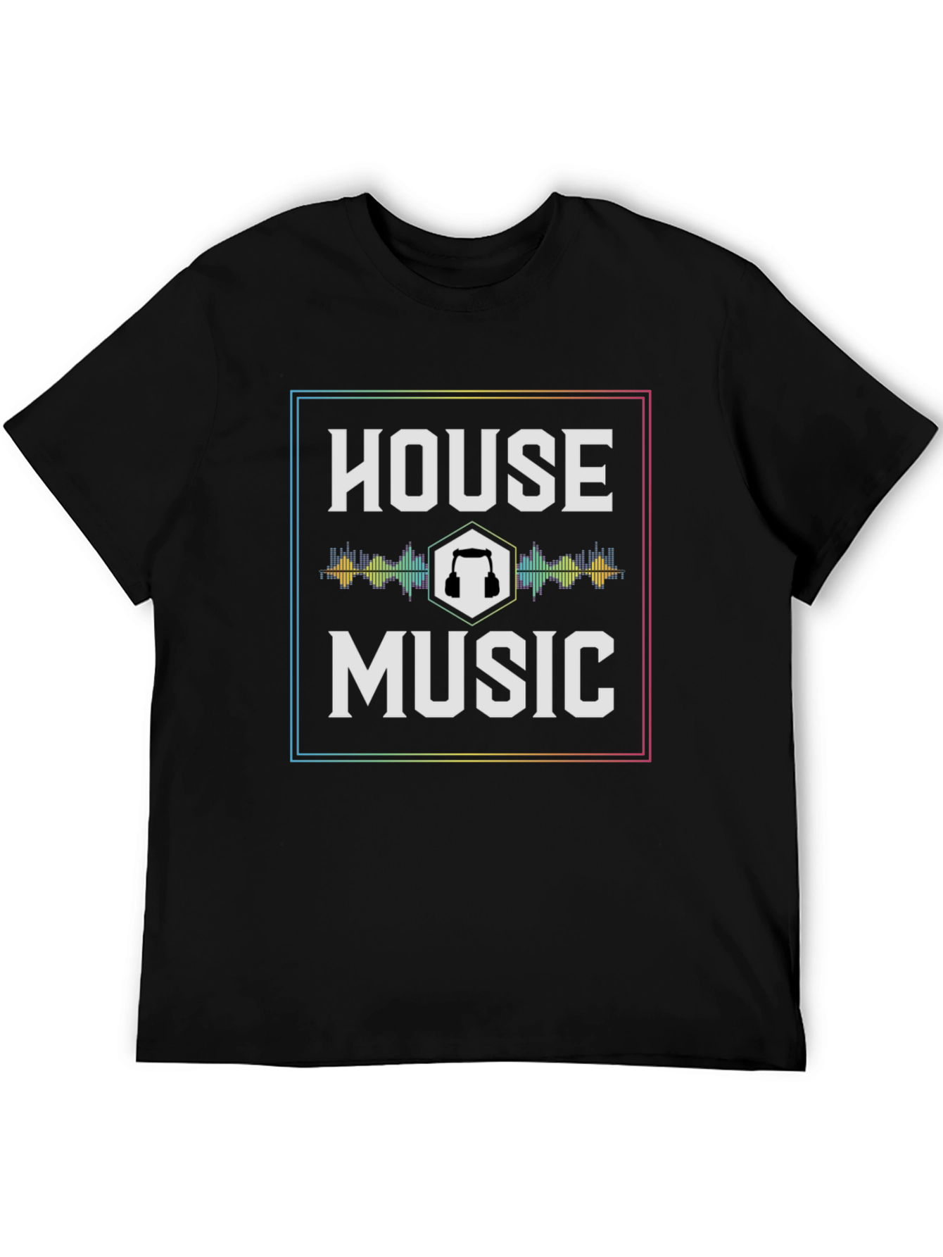 House Music Graphic T-Shirt - EDM DJ Party Tee