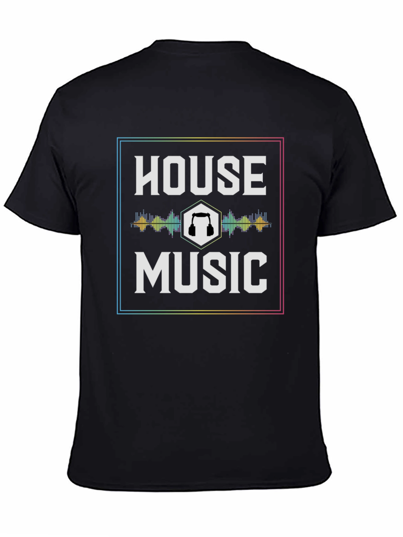 House Music Graphic T-Shirt - EDM DJ Party Tee