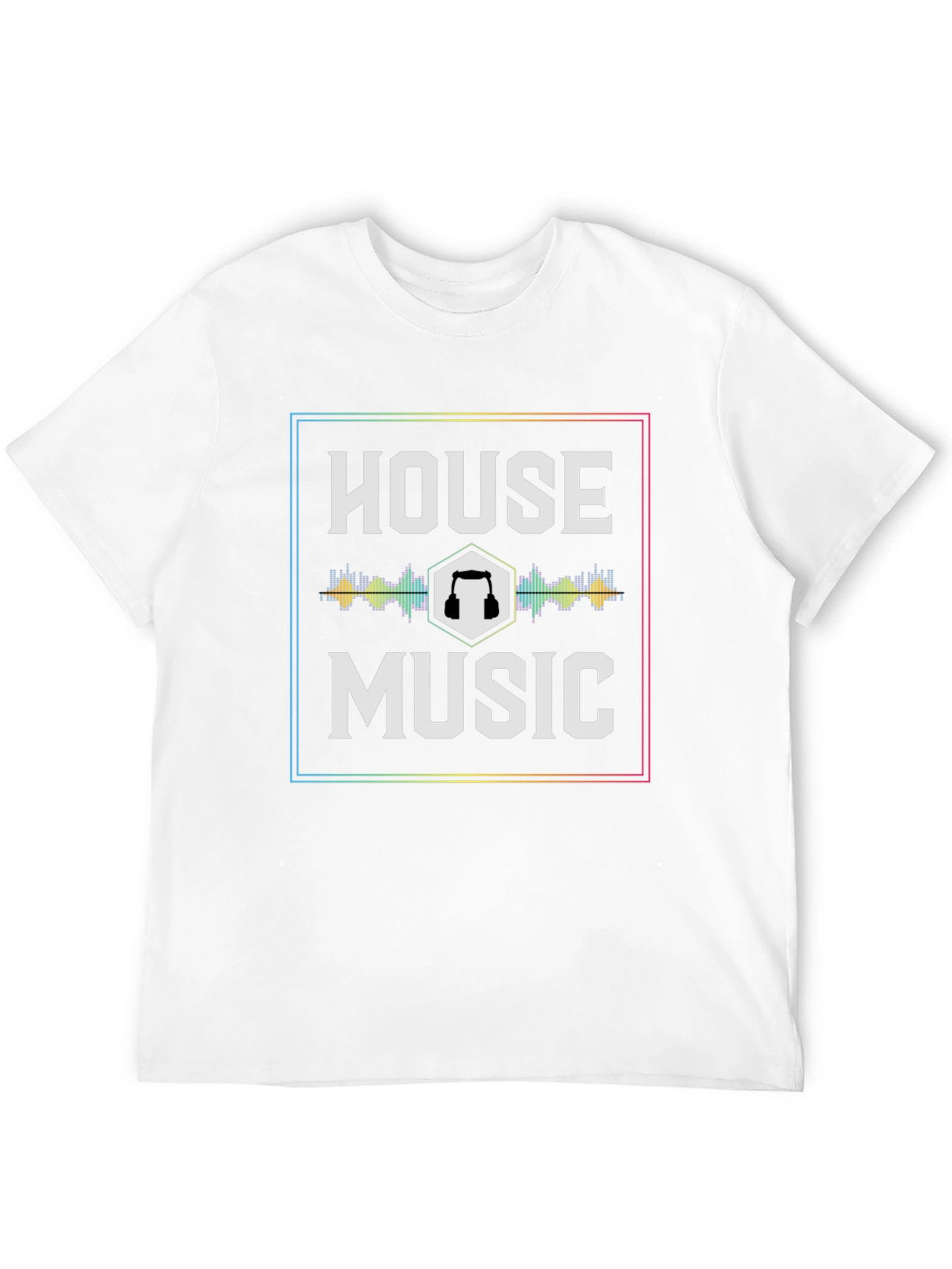 House Music Graphic T-Shirt - EDM DJ Party Tee