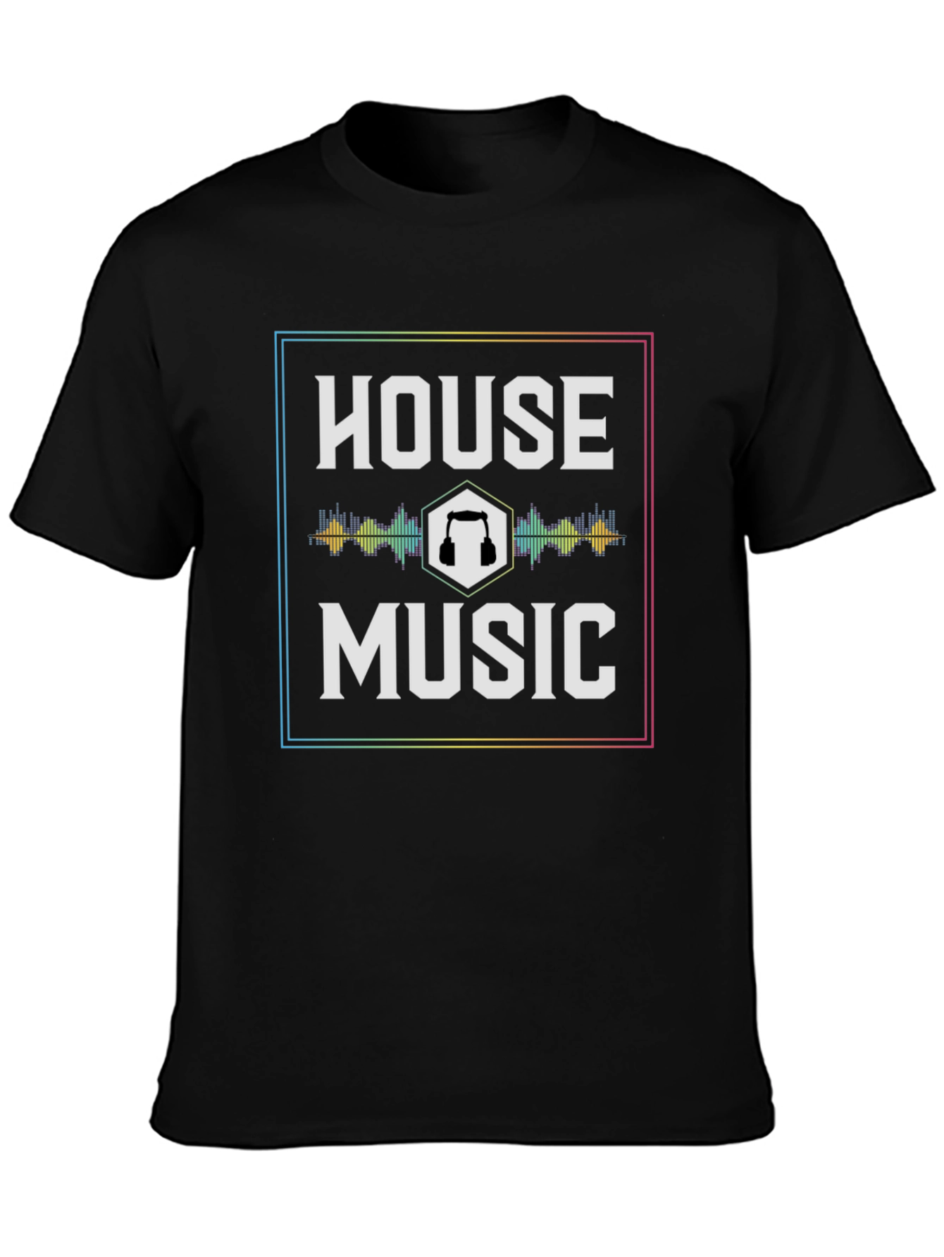 House Music Graphic T-Shirt - EDM DJ Party Tee