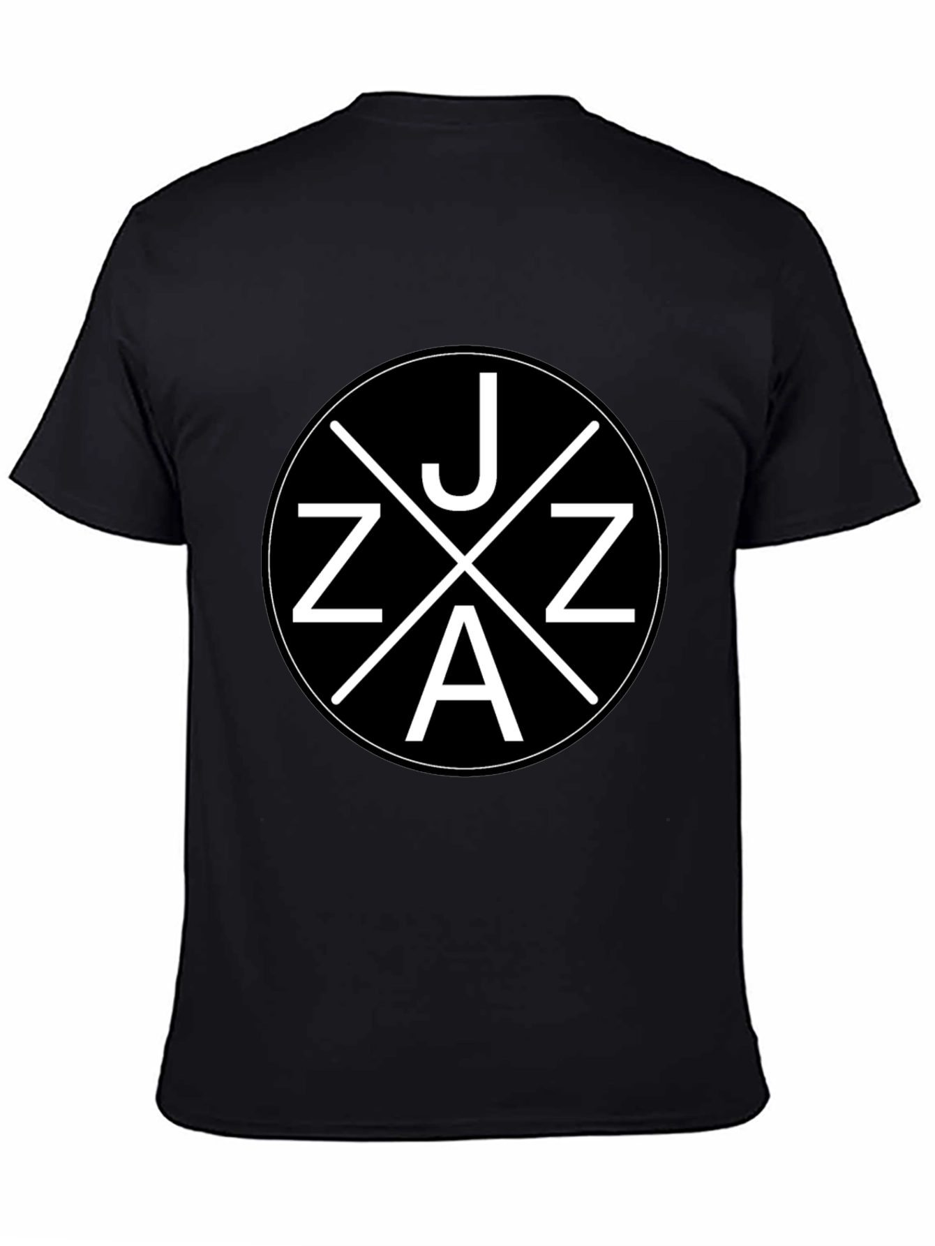 JAZZ Graphic Tee - Unisex Black Cotton T-Shirt