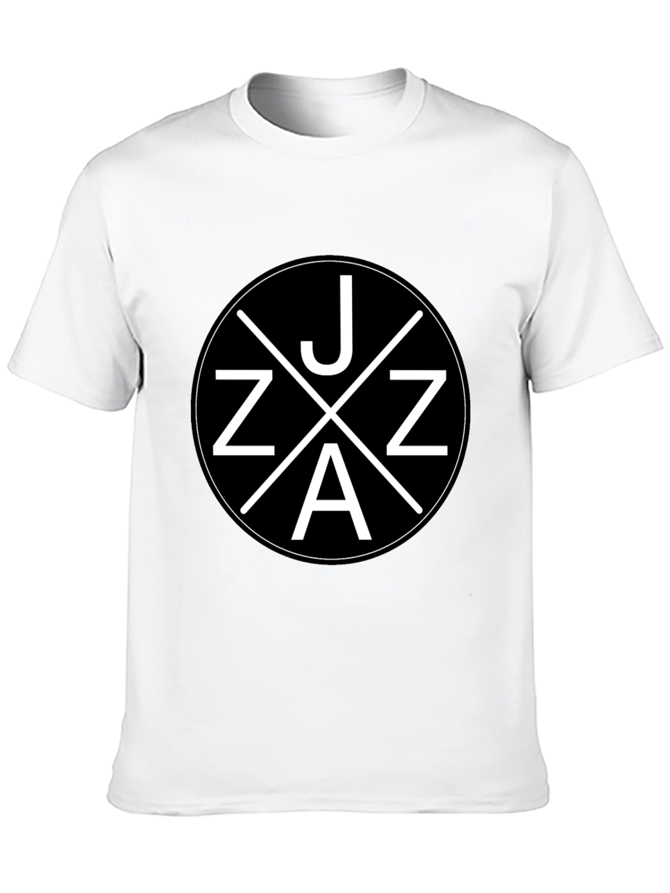 JAZZ Graphic Tee - Unisex Black Cotton T-Shirt