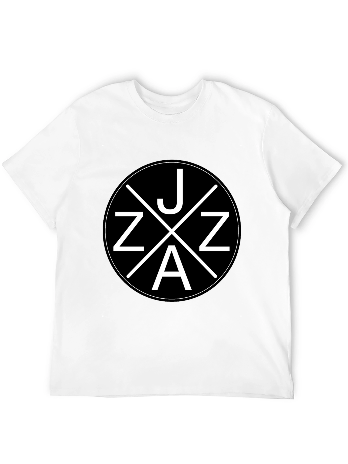 JAZZ Graphic Tee - Unisex Black Cotton T-Shirt