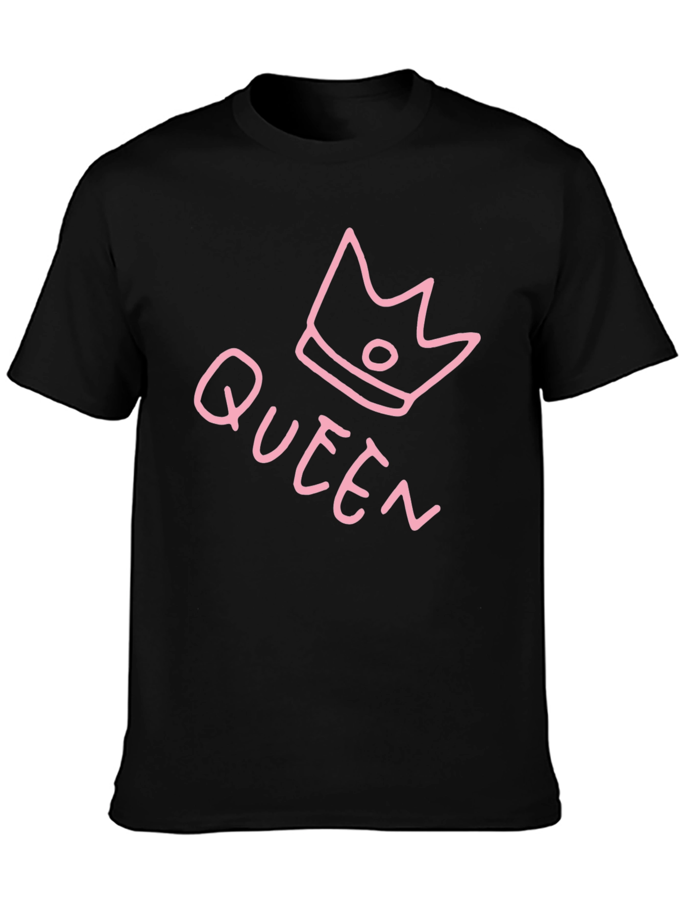 Queen Crown Graphic T-Shirt - Trendy Casual Wear
