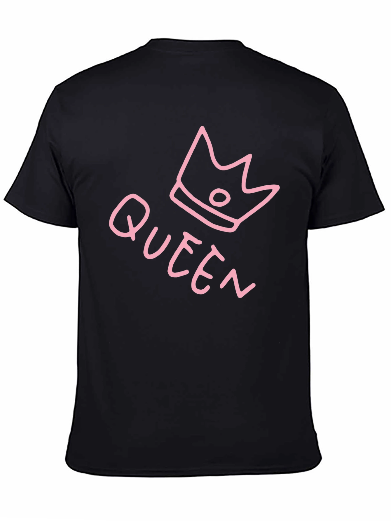 Queen Crown Graphic T-Shirt - Trendy Casual Wear
