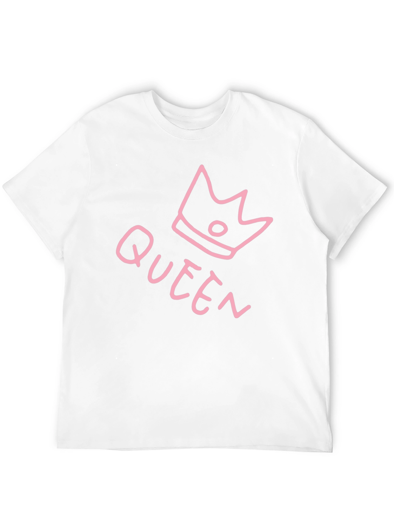 Queen Crown Graphic T-Shirt - Trendy Casual Wear