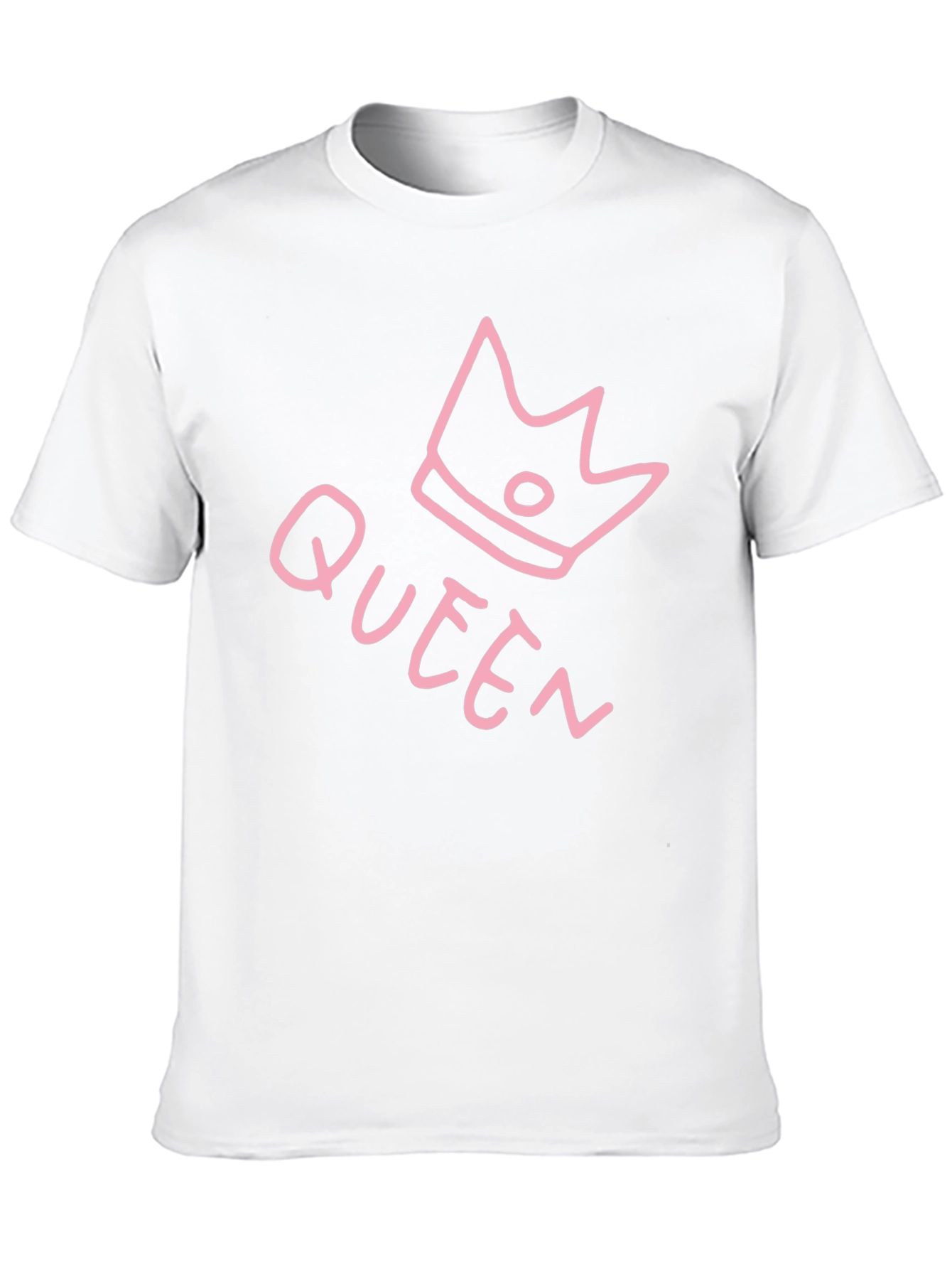 Queen Crown Graphic T-Shirt - Trendy Casual Wear