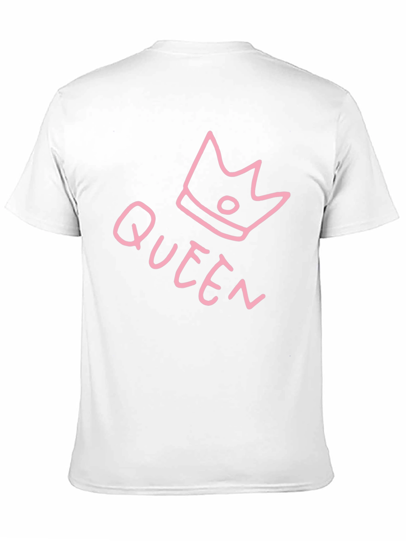 Queen Crown Graphic T-Shirt - Trendy Casual Wear