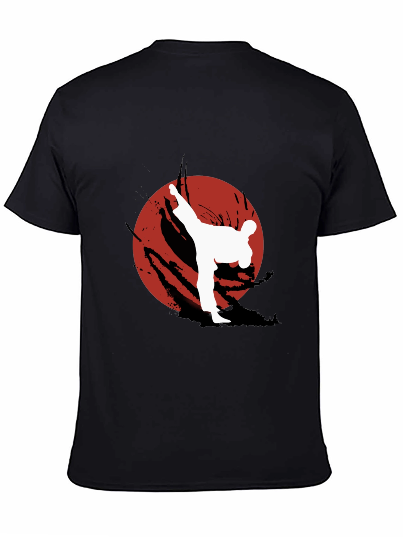 Karate Kick T-Shirt - Martial Arts Graphic Tee