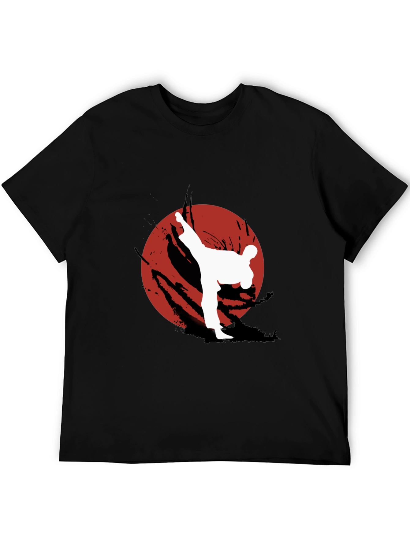 Karate Kick T-Shirt - Martial Arts Graphic Tee