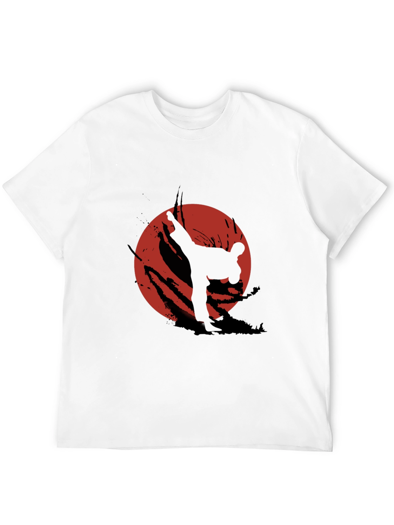 Karate Kick T-Shirt - Martial Arts Graphic Tee