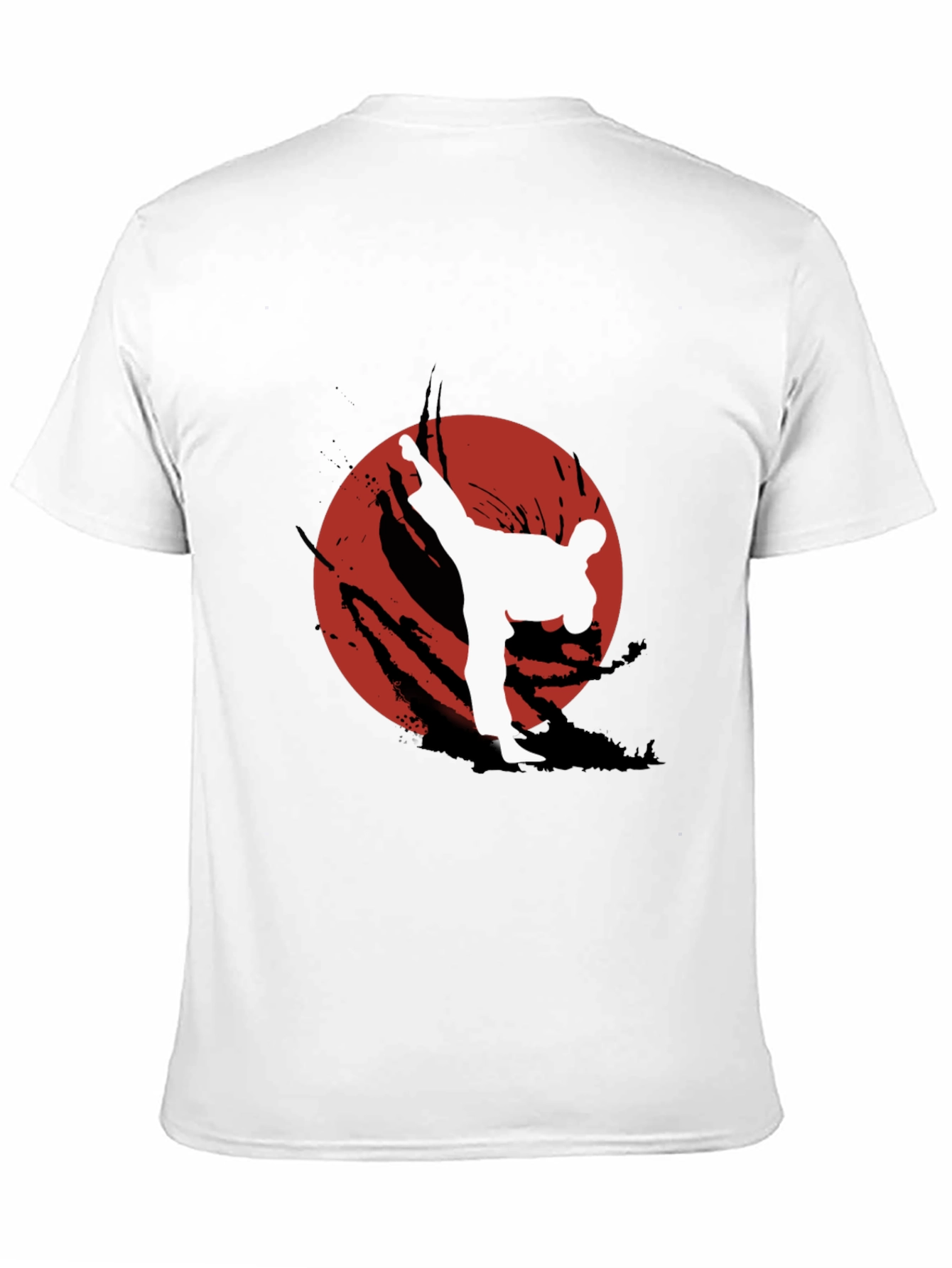 Karate Kick T-Shirt - Martial Arts Graphic Tee
