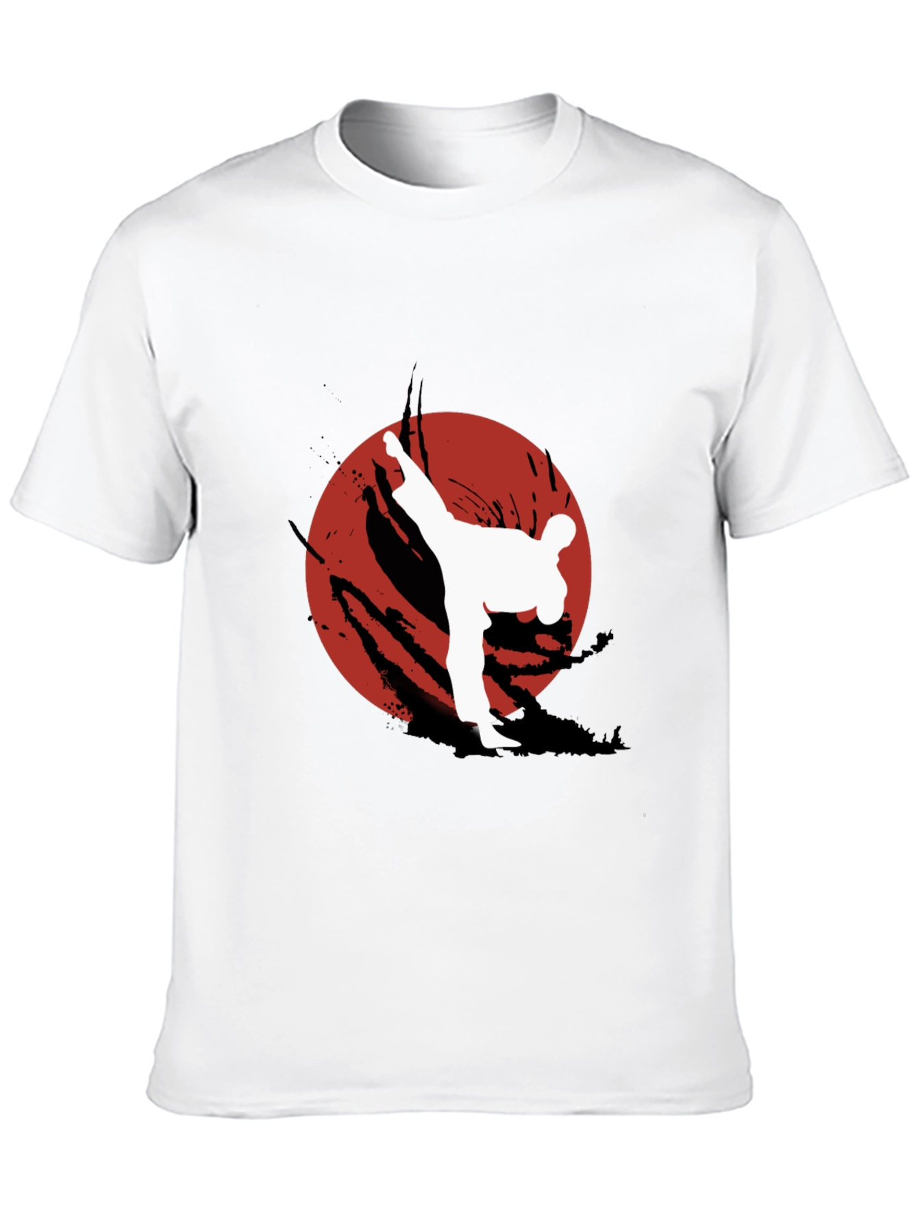 Karate Kick T-Shirt - Martial Arts Graphic Tee