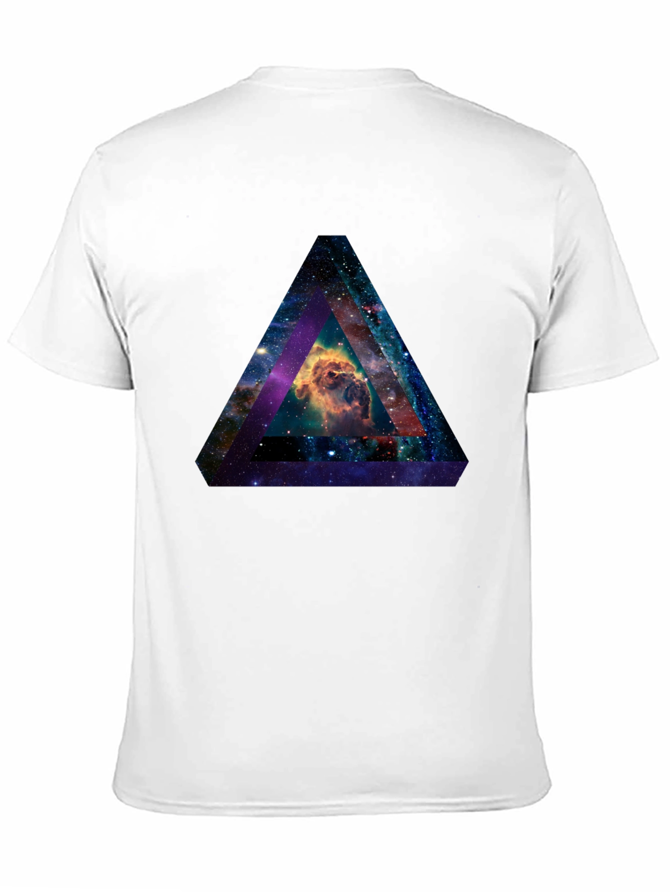 Nebula Triangle Graphic T-Shirt