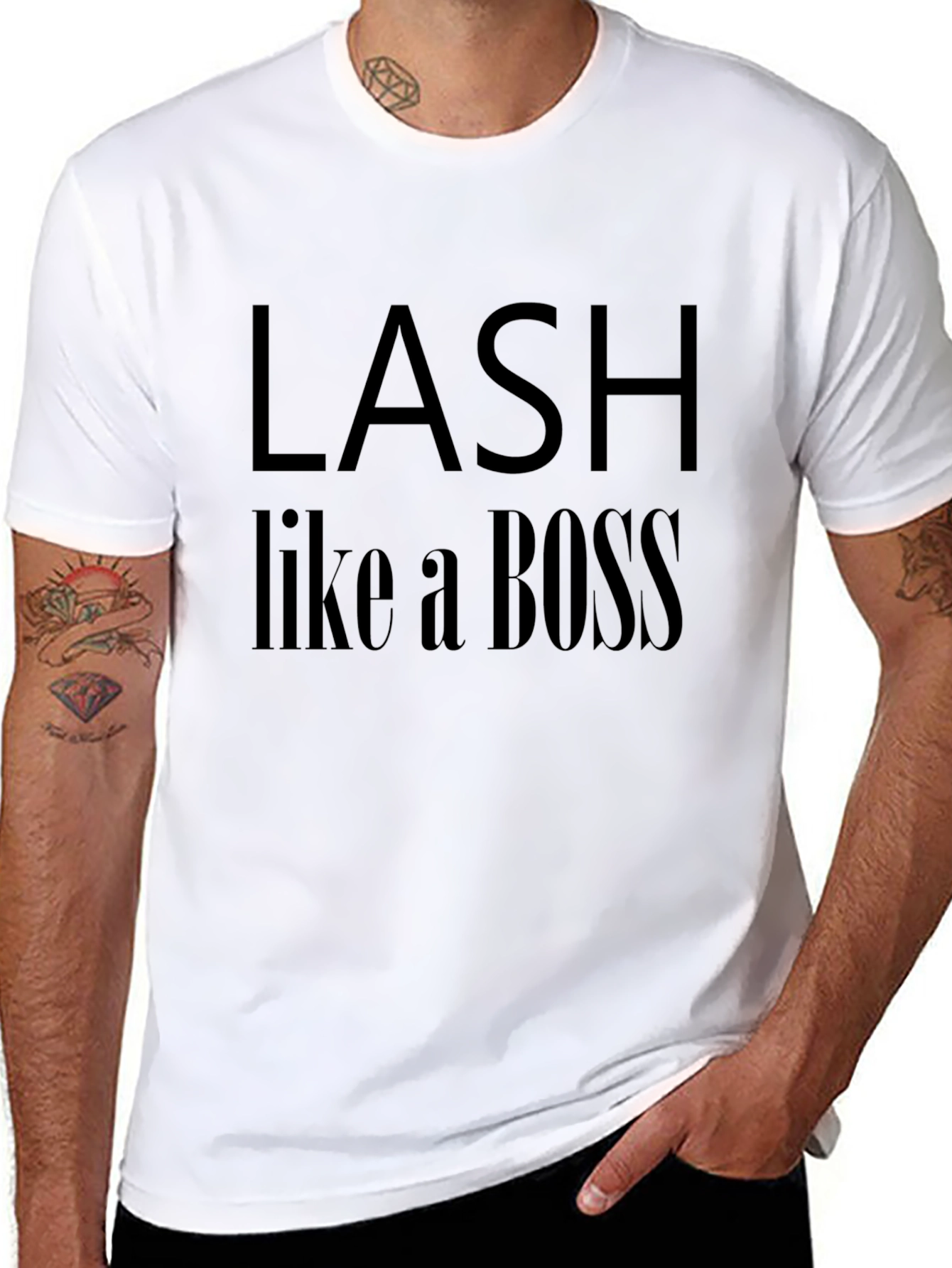 Lash Like a Boss T-Shirt - Stylish Statement Tee
