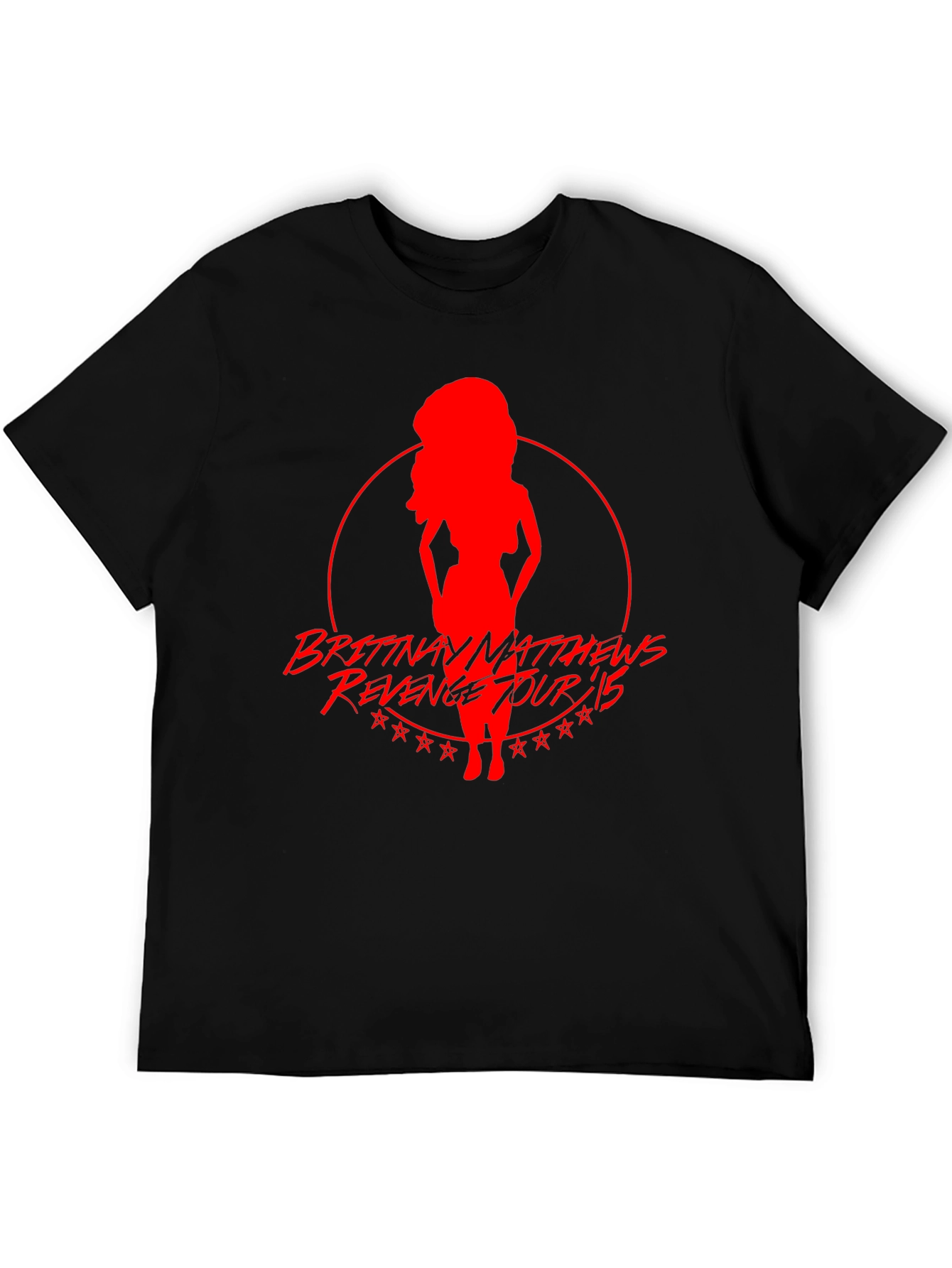 Brittany Matthews Revenge Tour 15 Black T-Shirt