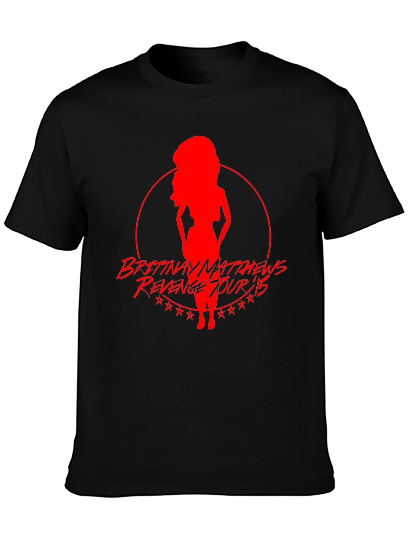 Brittany Matthews Revenge Tour 15 Black T-Shirt