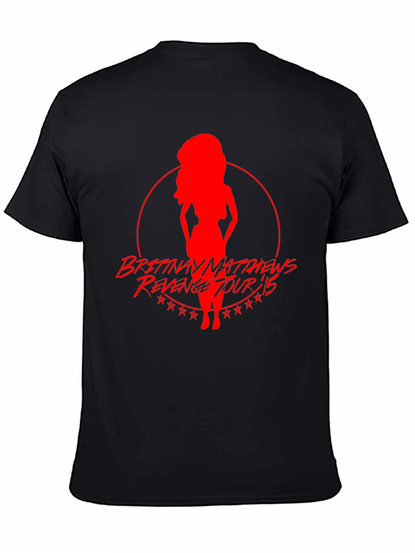 Brittany Matthews Revenge Tour 15 Black T-Shirt