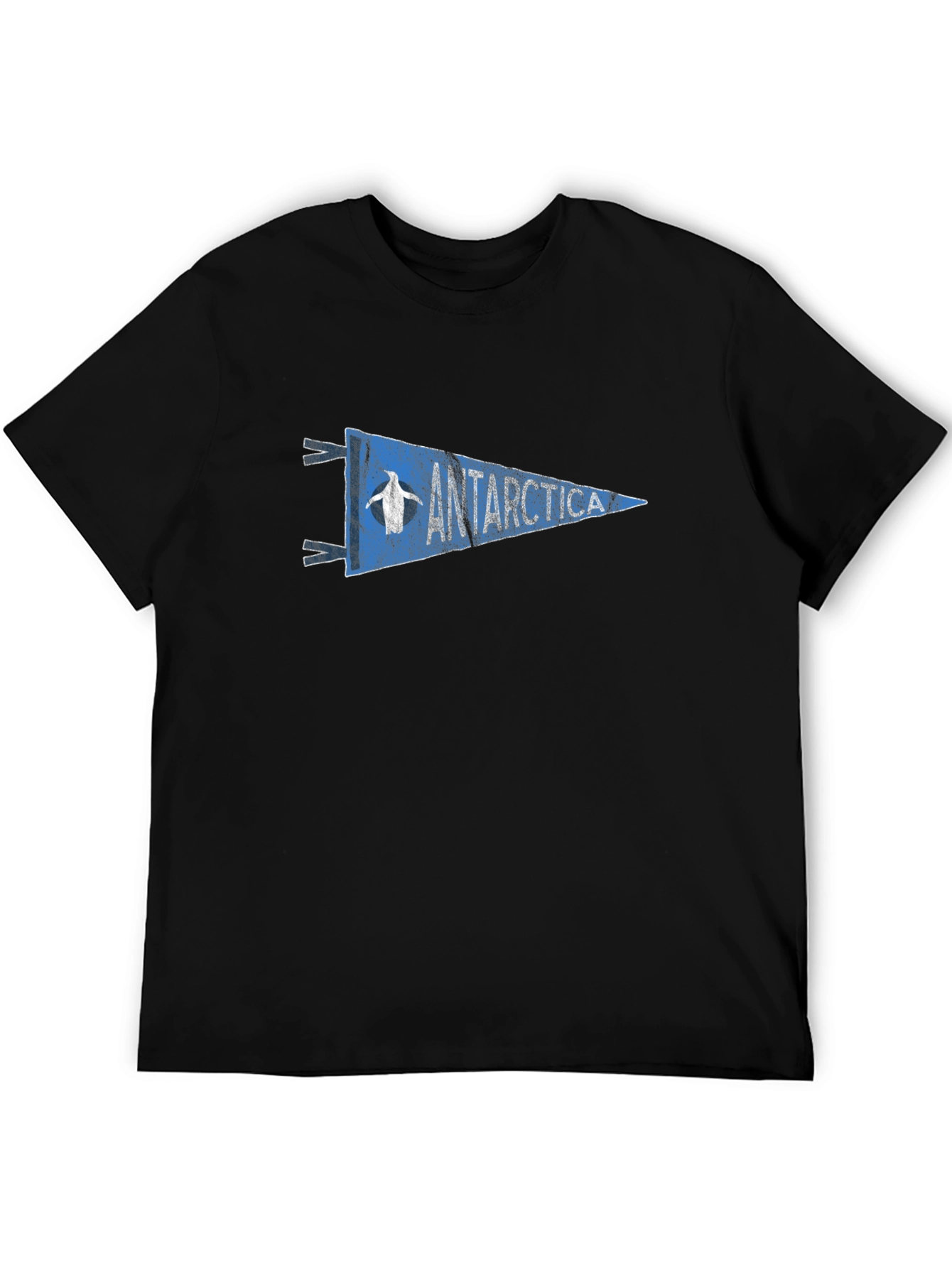 Antarctica Penguin Pennant Graphic Tee