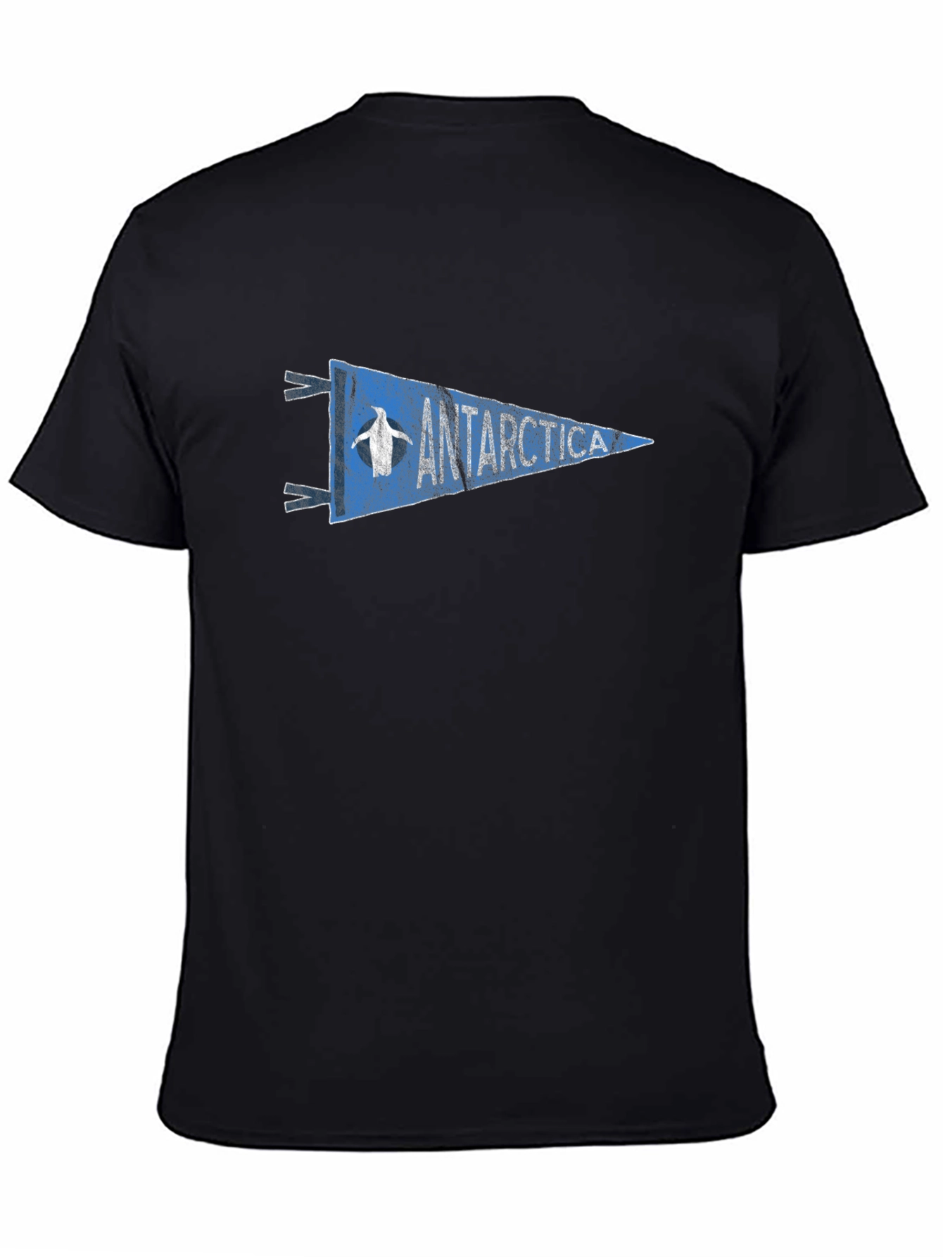 Antarctica Penguin Pennant Graphic Tee