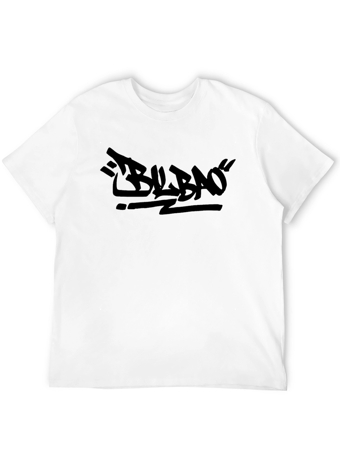 Urban Bilbao Black Graphic Tee