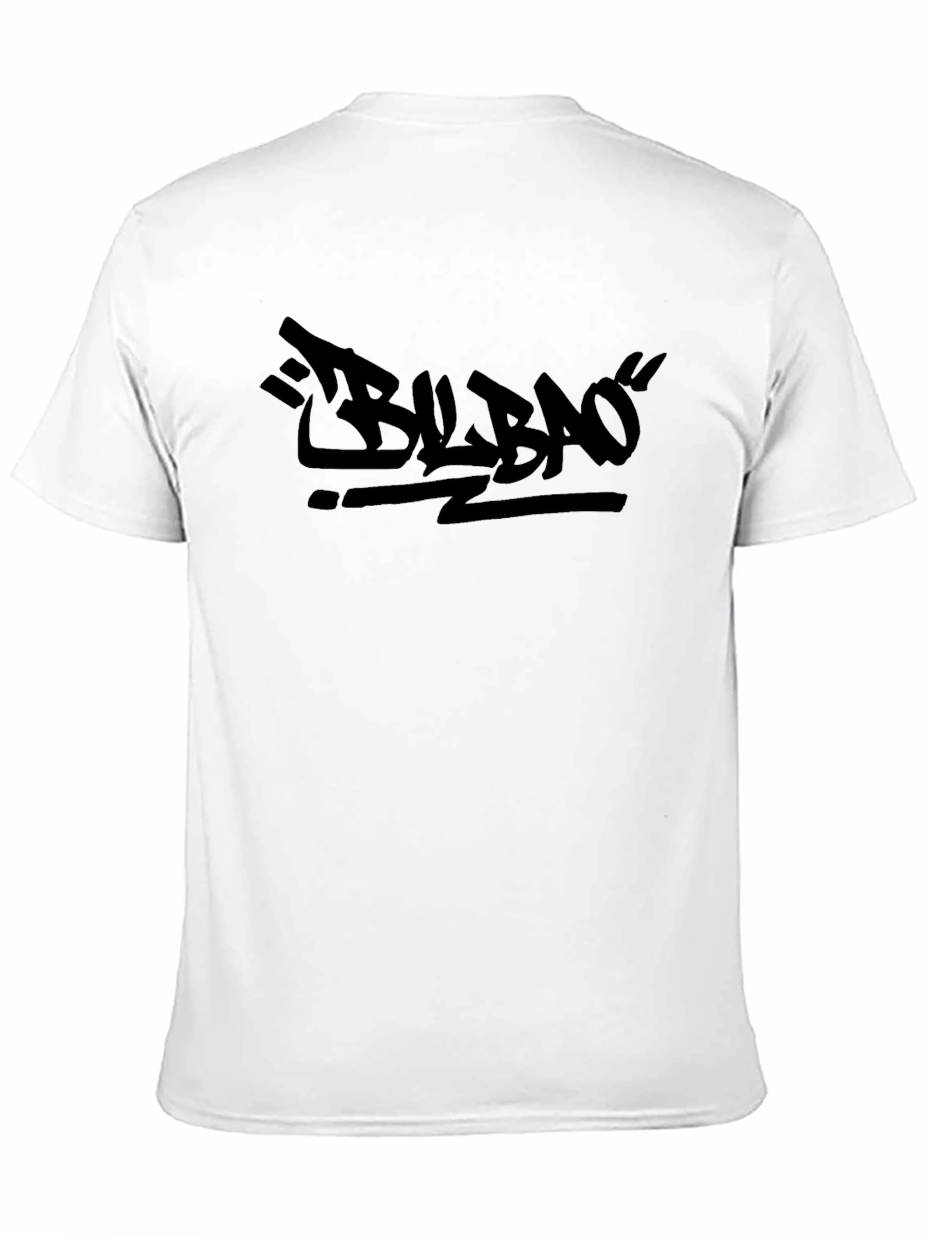 Urban Bilbao Black Graphic Tee