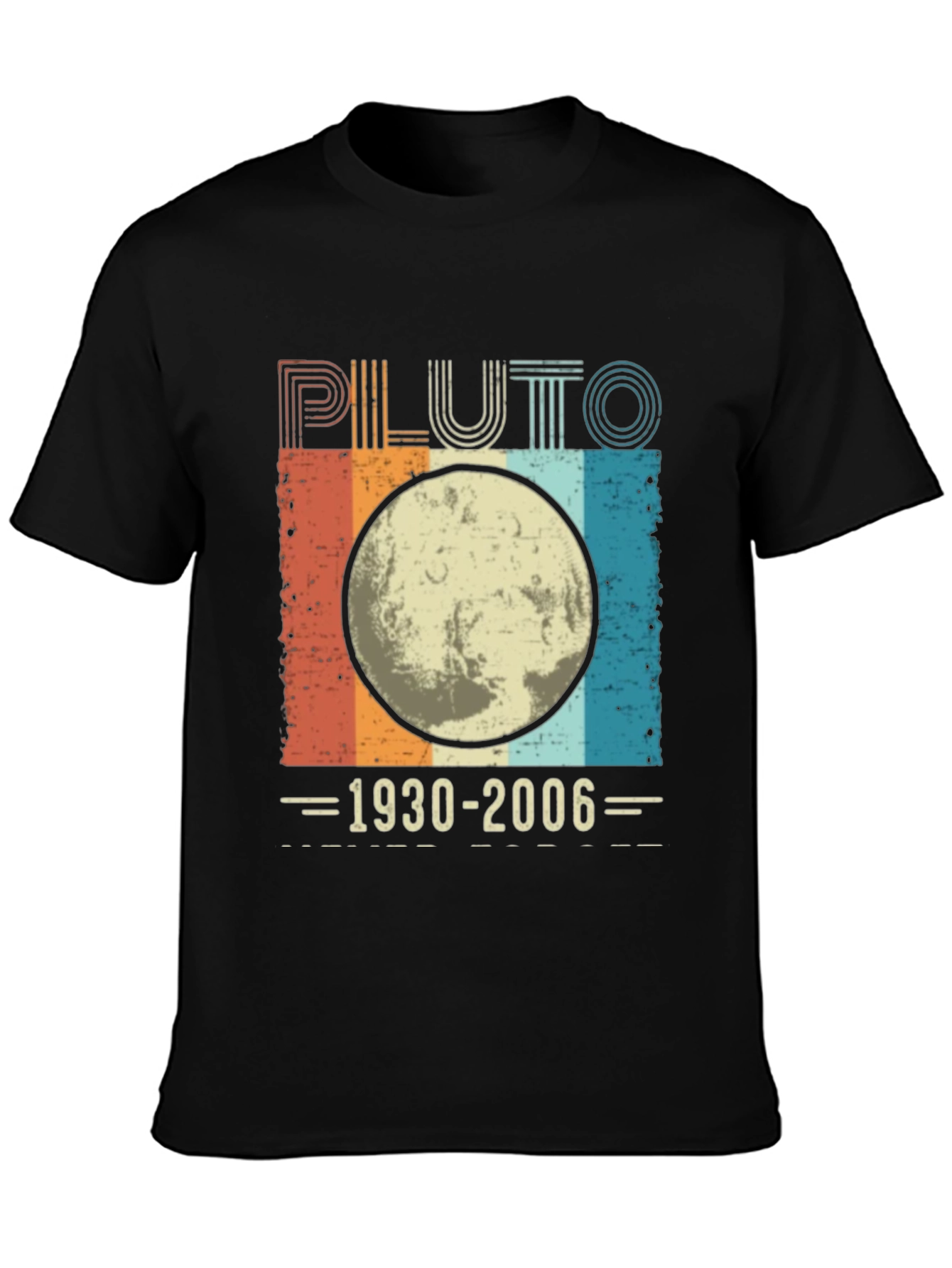 Retro Pluto 1930-2006 Graphic Tee - Space Fan T-Shirt