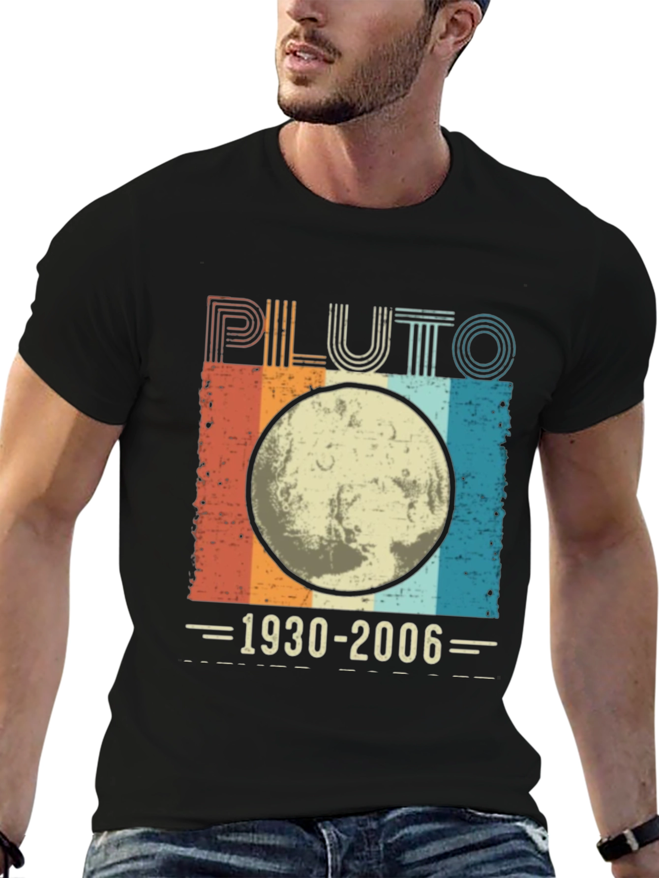 Retro Pluto 1930-2006 Graphic Tee - Space Fan T-Shirt