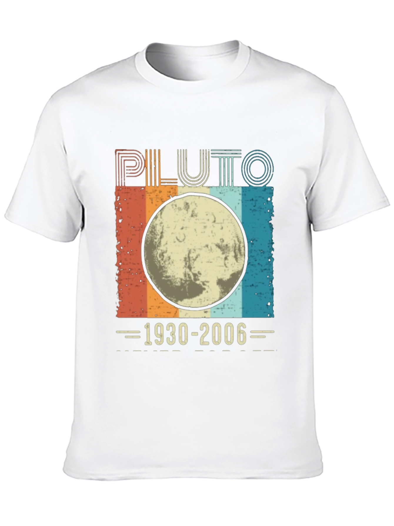 Retro Pluto 1930-2006 Graphic Tee - Space Fan T-Shirt