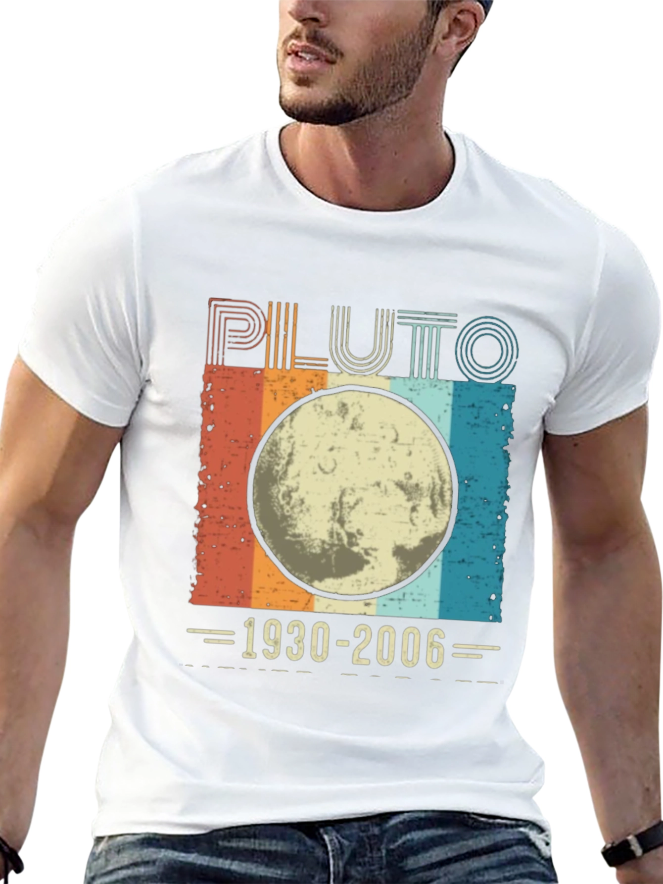 Retro Pluto 1930-2006 Graphic Tee - Space Fan T-Shirt