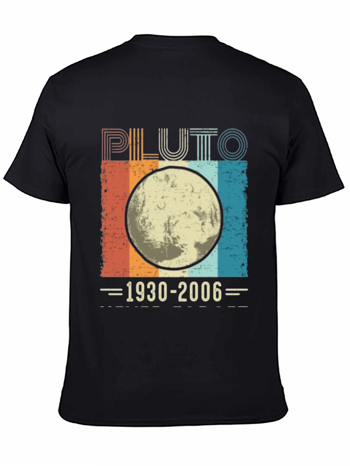 Retro Pluto 1930-2006 Graphic Tee - Space Fan T-Shirt
