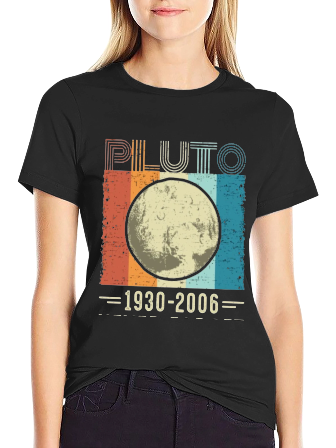 Retro Pluto 1930-2006 Graphic Tee - Space Fan T-Shirt