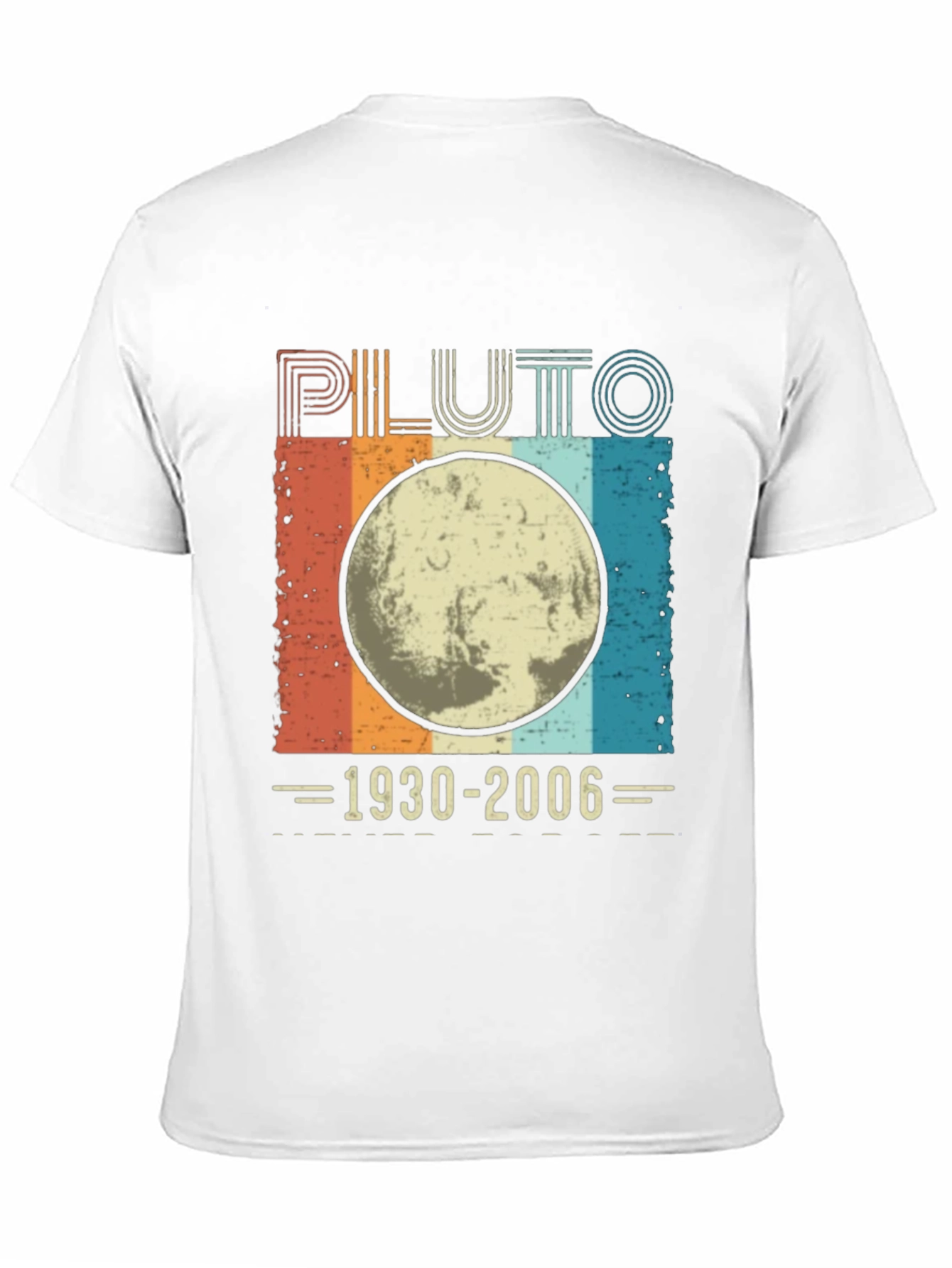Retro Pluto 1930-2006 Graphic Tee - Space Fan T-Shirt