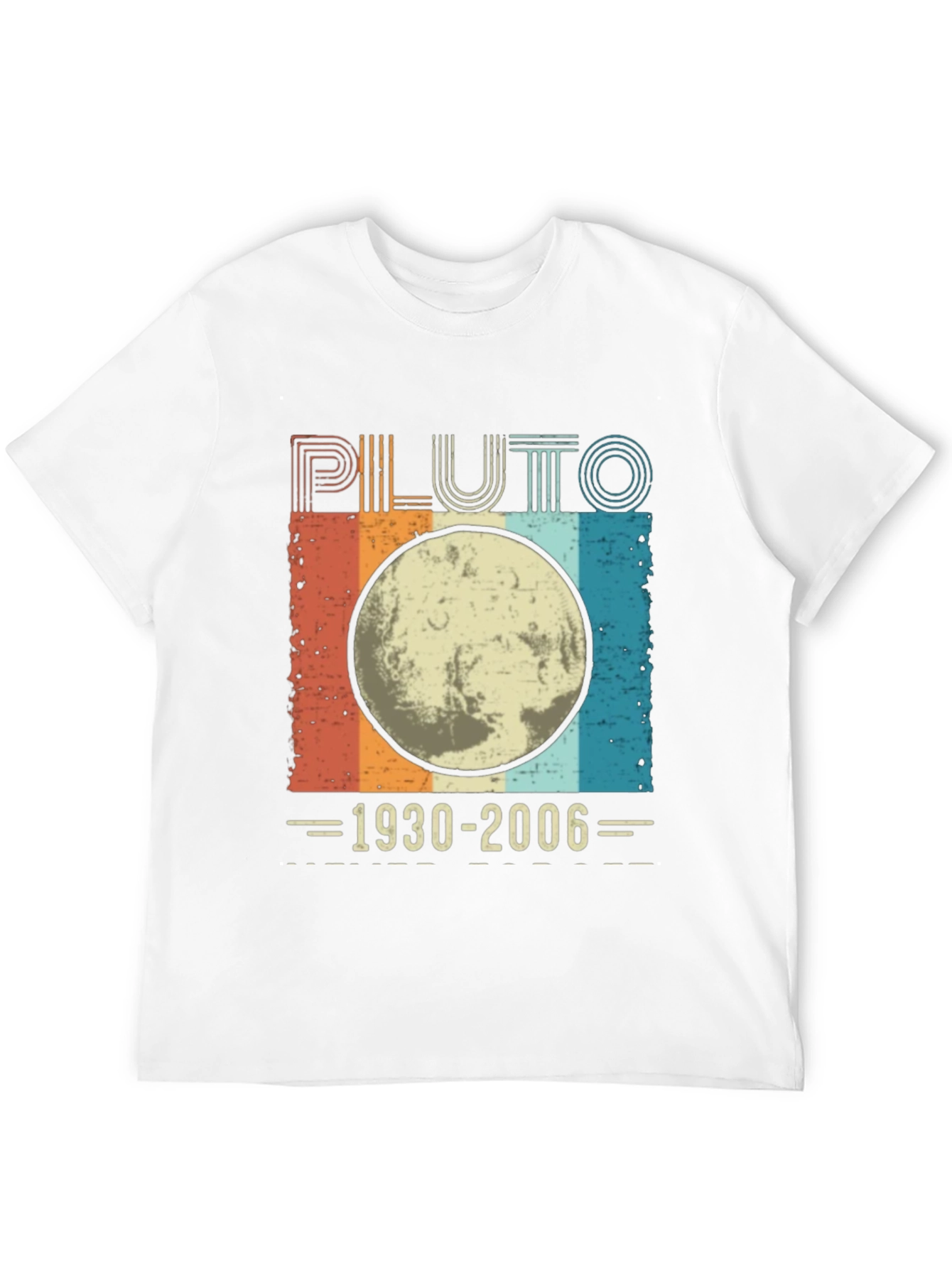 Retro Pluto 1930-2006 Graphic Tee - Space Fan T-Shirt