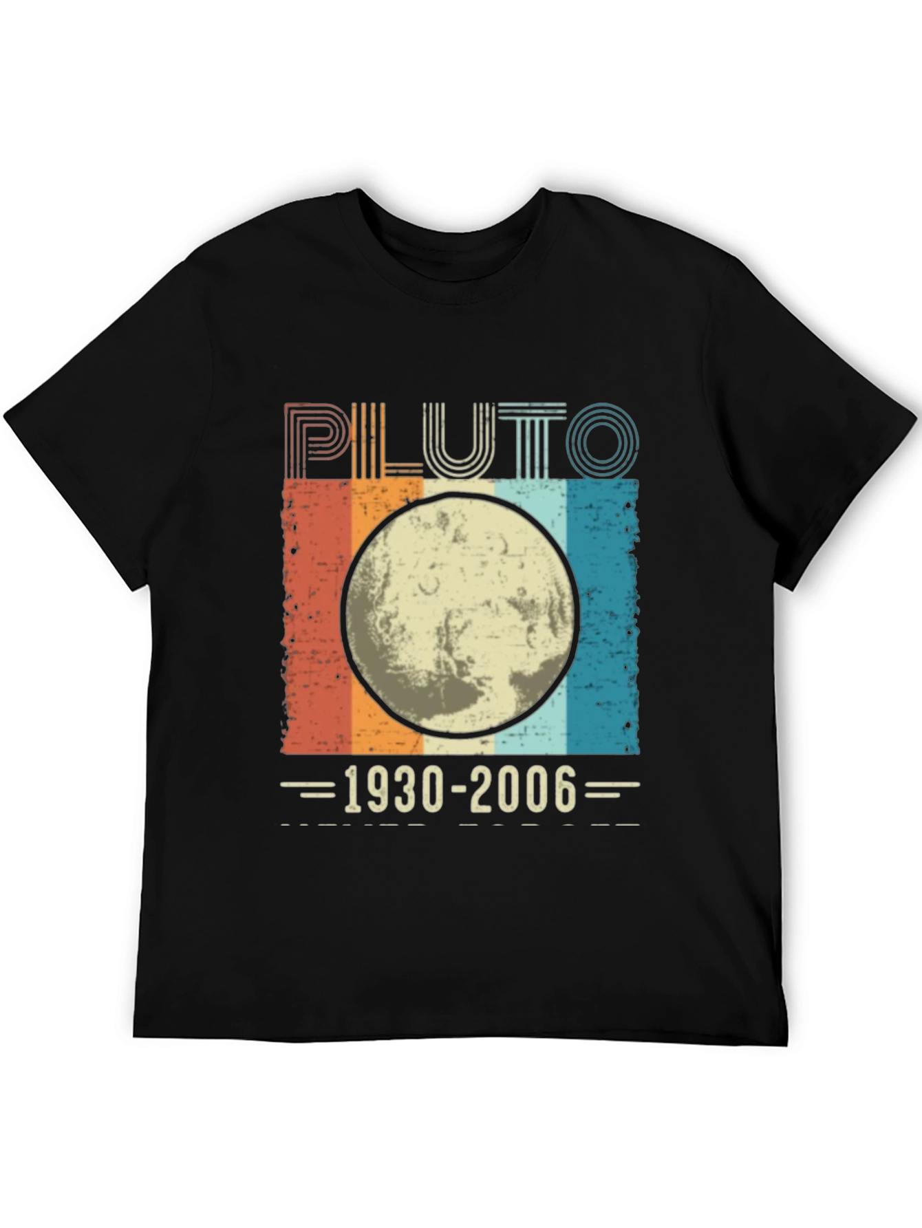 Retro Pluto 1930-2006 Graphic Tee - Space Fan T-Shirt