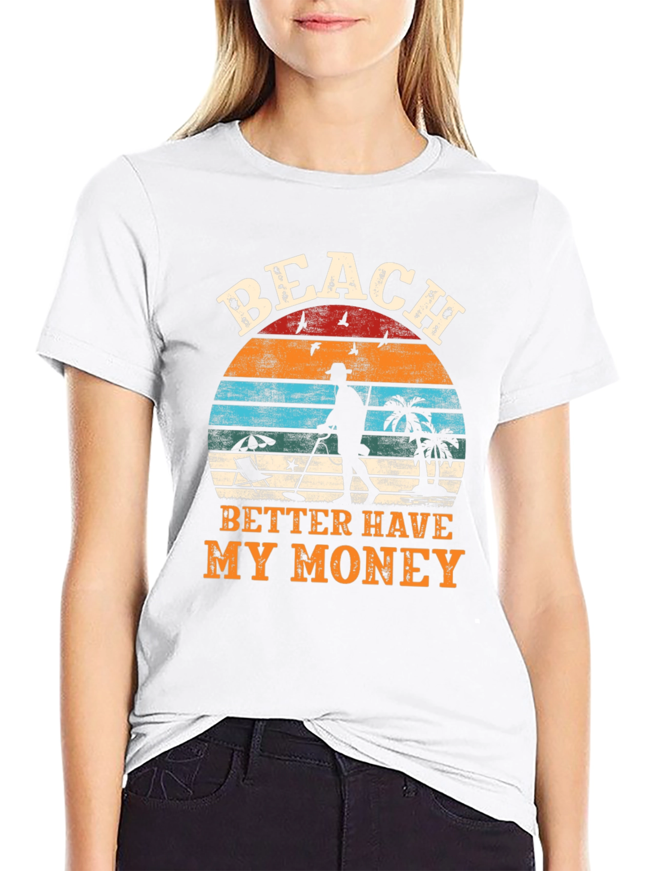 Beach Better Have My Money Graphic T-Shirt