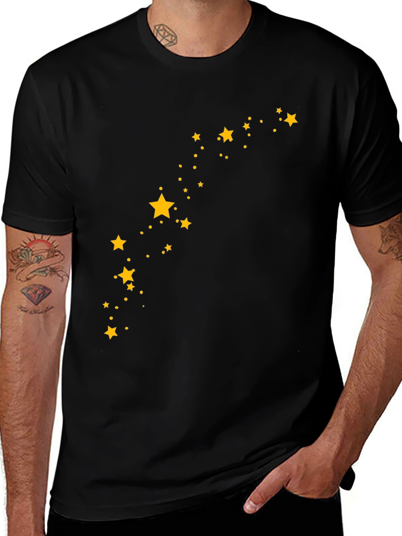 Starry Night Black T-Shirt