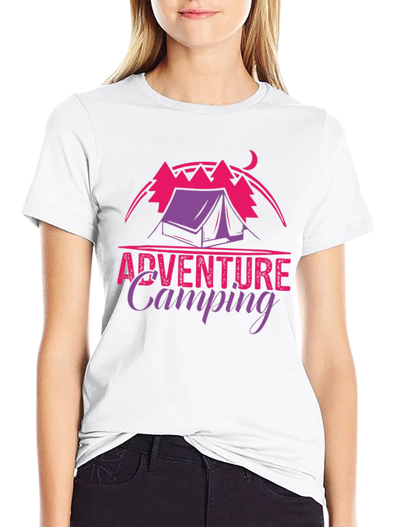 Adventure Camping Graphic Tee - Outdoor T-Shirt