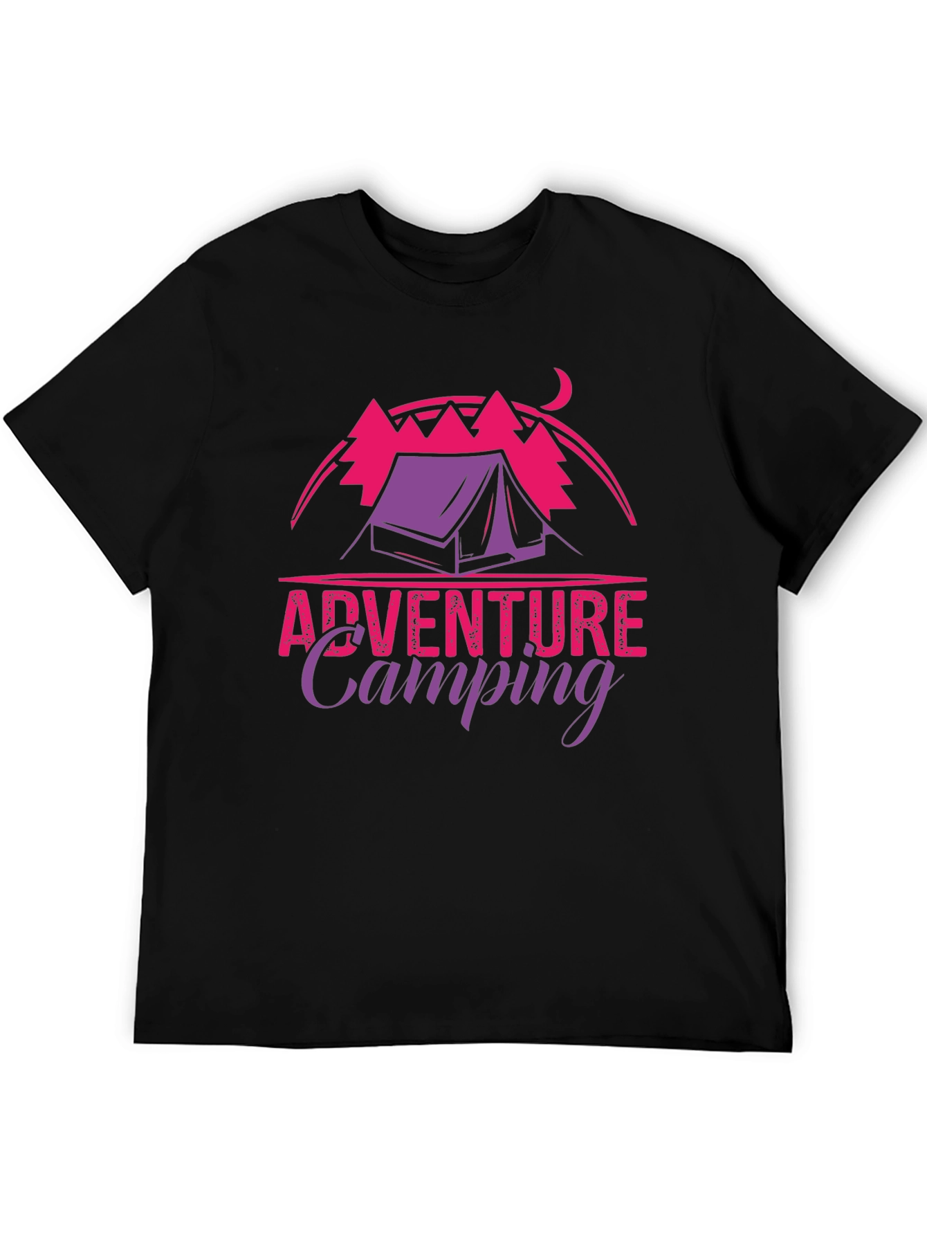 Adventure Camping Graphic Tee - Outdoor T-Shirt