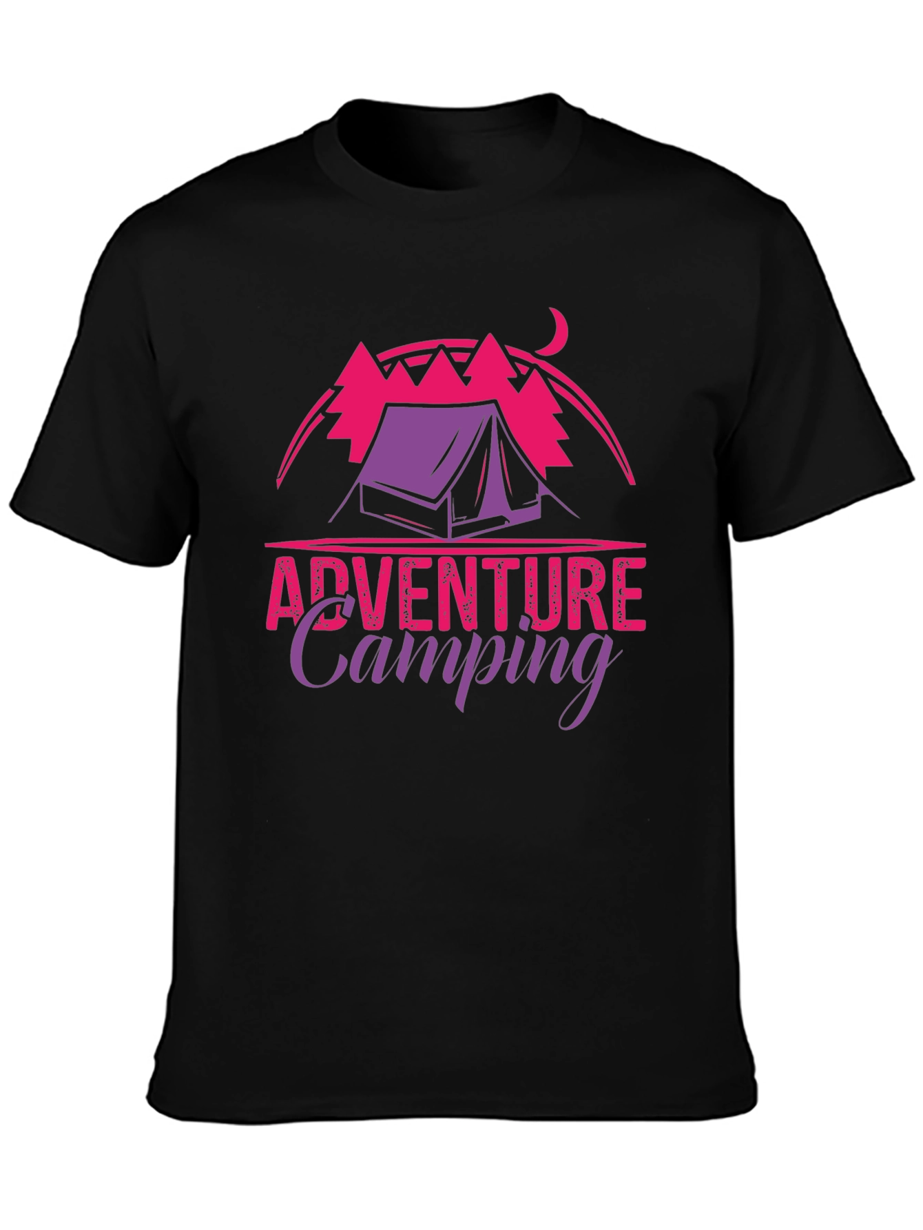 Adventure Camping Graphic Tee - Outdoor T-Shirt