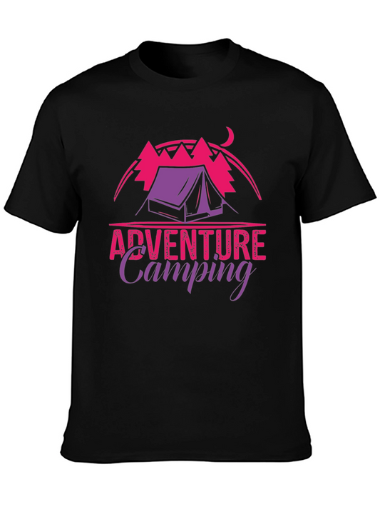 Adventure Camping Graphic Tee - Outdoor T-Shirt