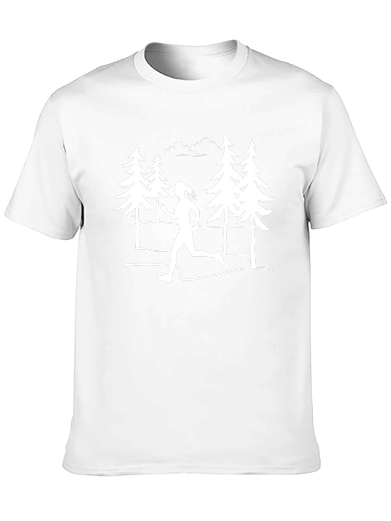 Trail Runner T-Shirt - Nature Inspired Graphic Tee