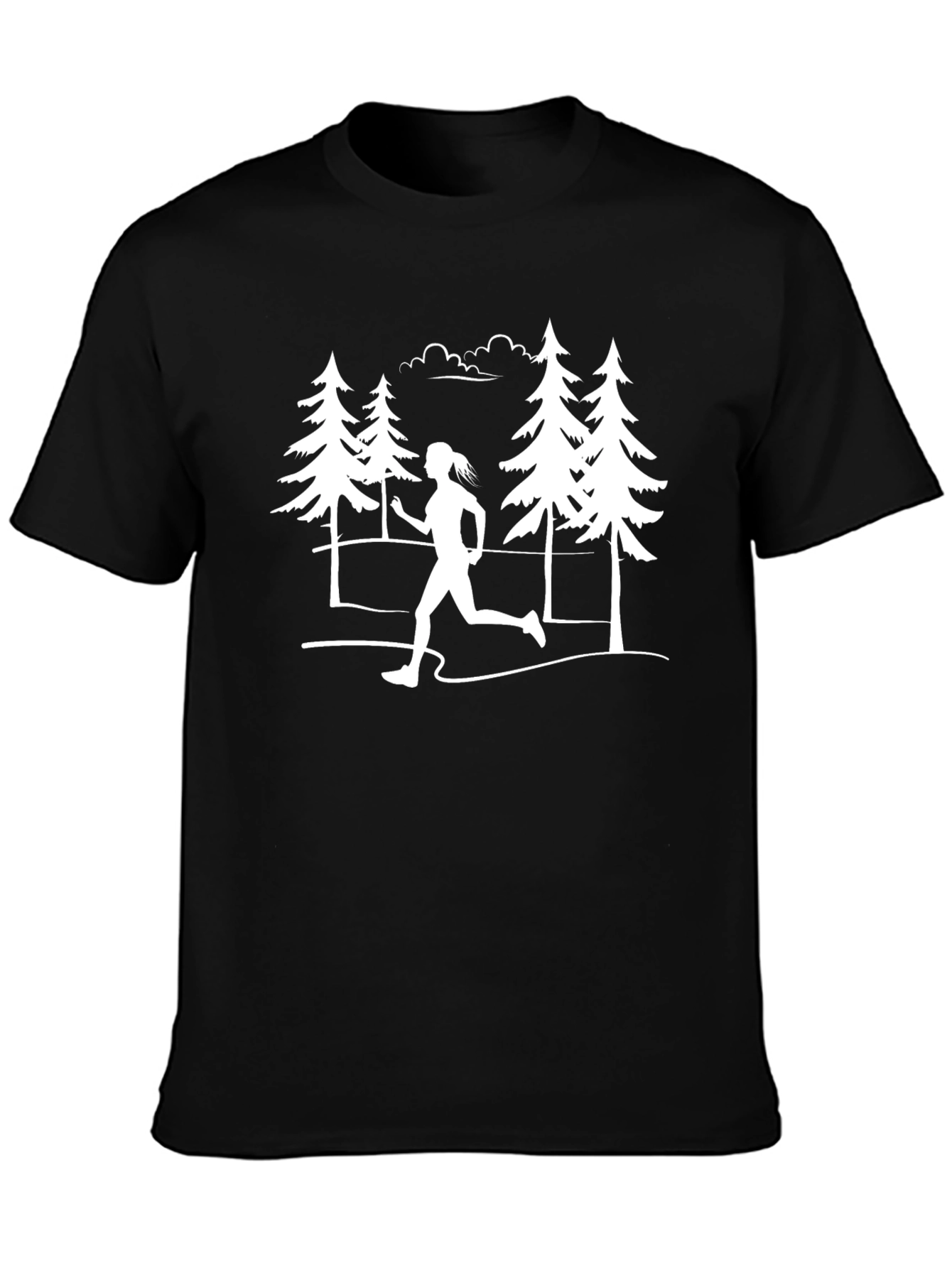 Trail Runner T-Shirt - Nature Inspired Graphic Tee