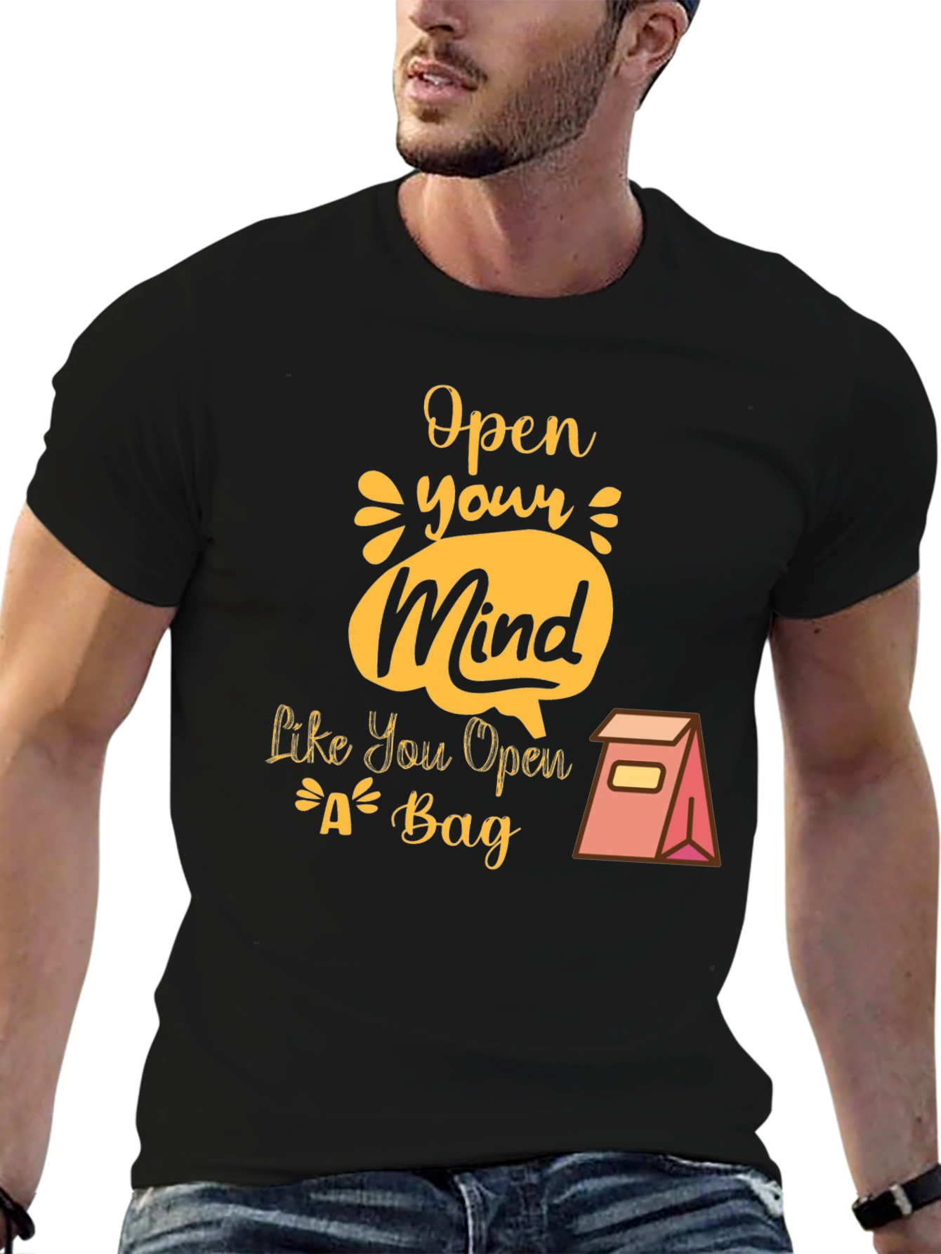 Open Your Mind Graphic T-Shirt