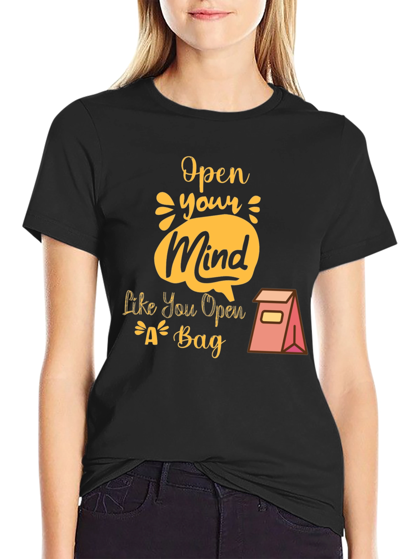 Open Your Mind Graphic T-Shirt
