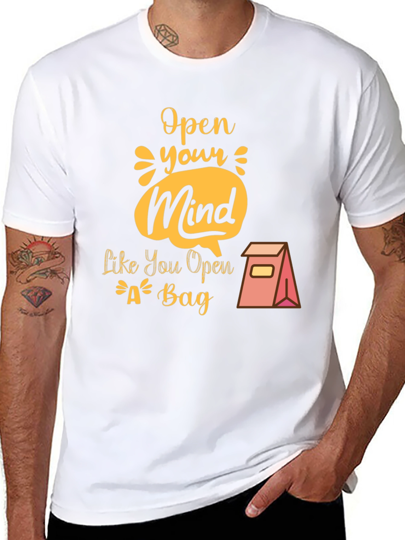 Open Your Mind Graphic T-Shirt