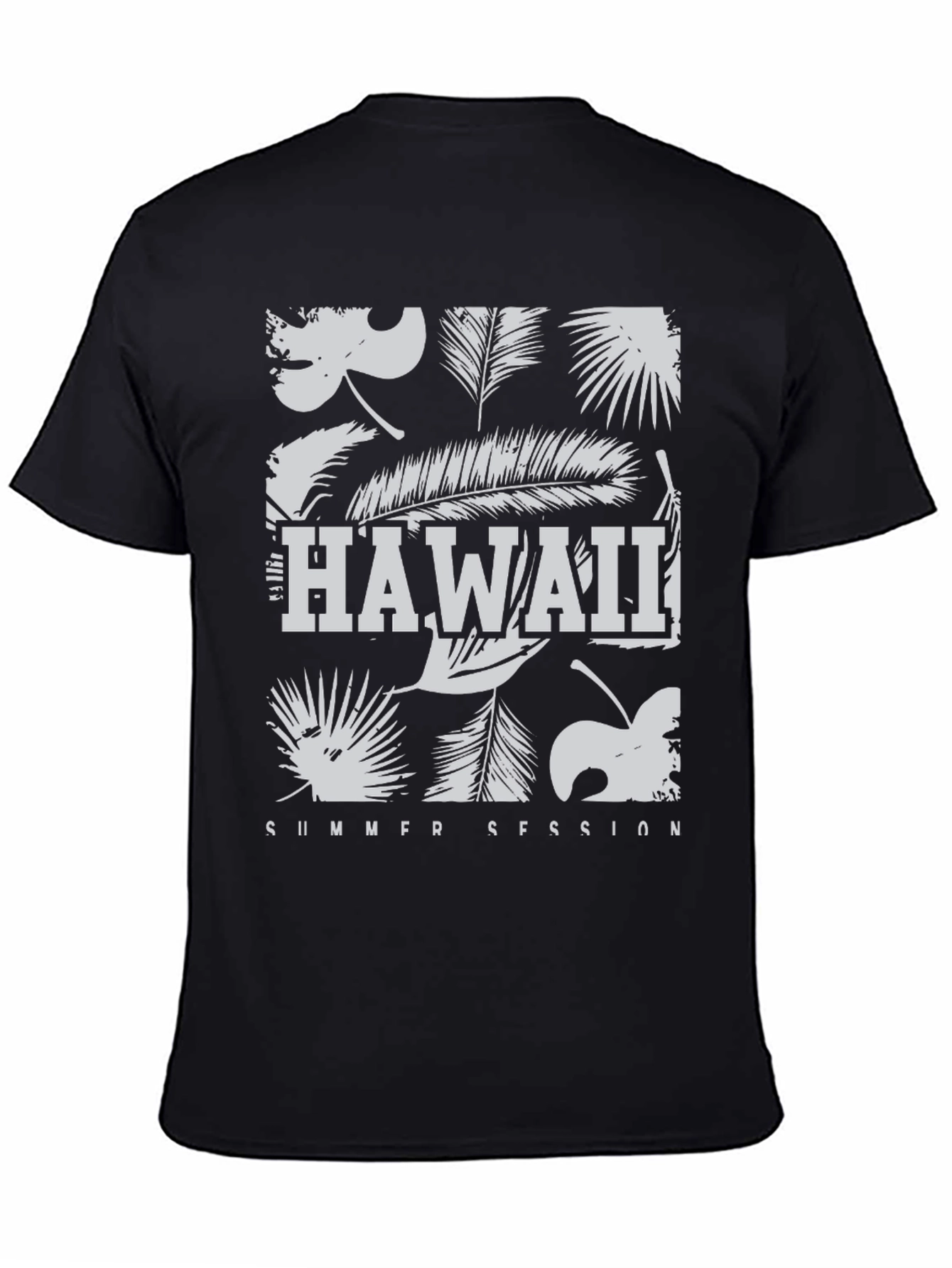 Hawaii Summer Session Graphic Tee - Black