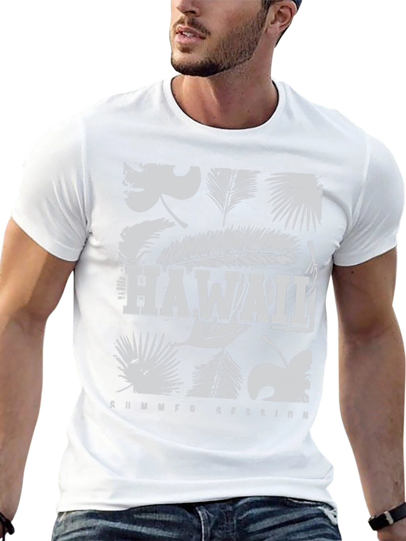 Hawaii Summer Session Graphic Tee - Black