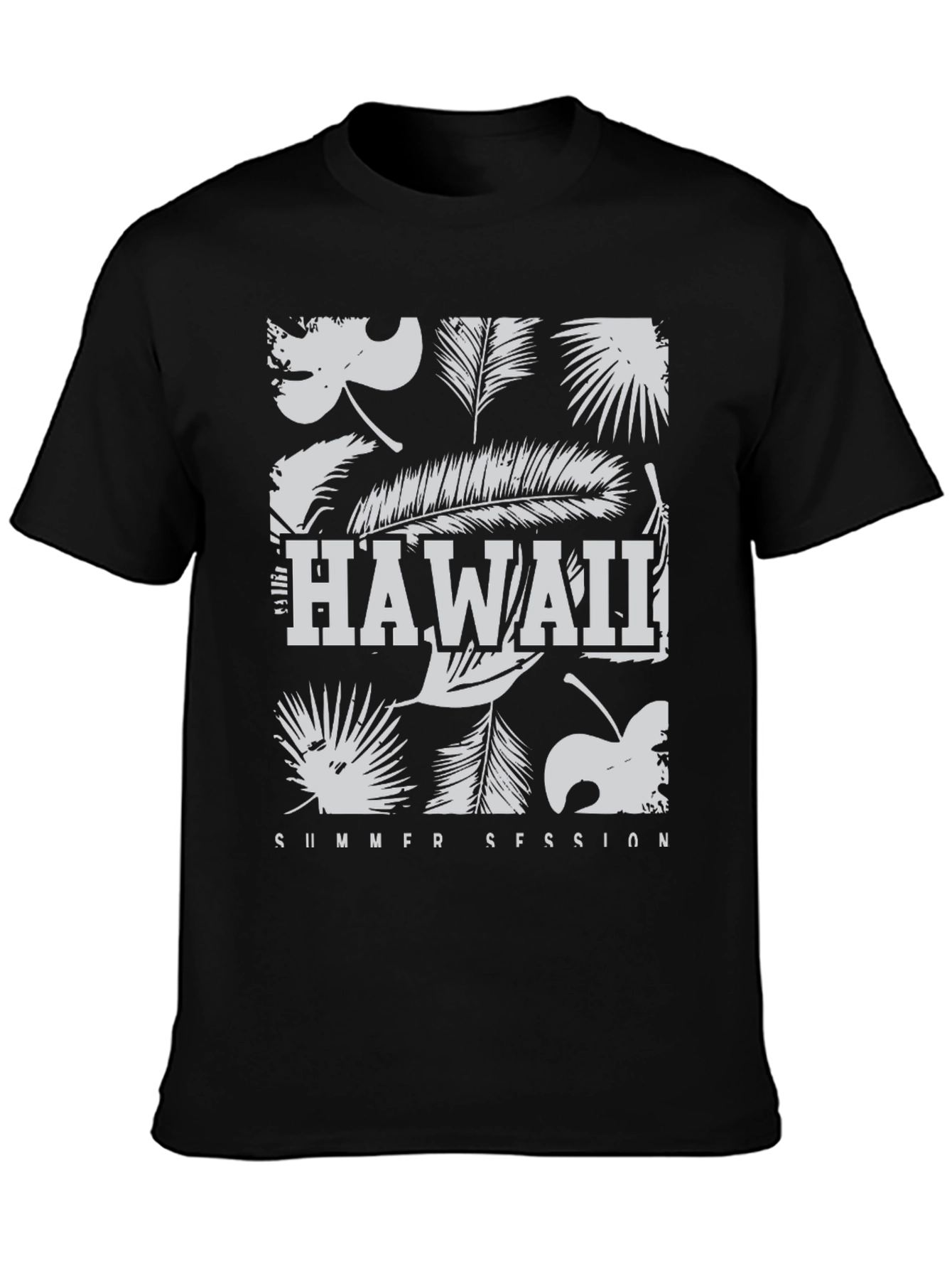 Hawaii Summer Session Graphic Tee - Black