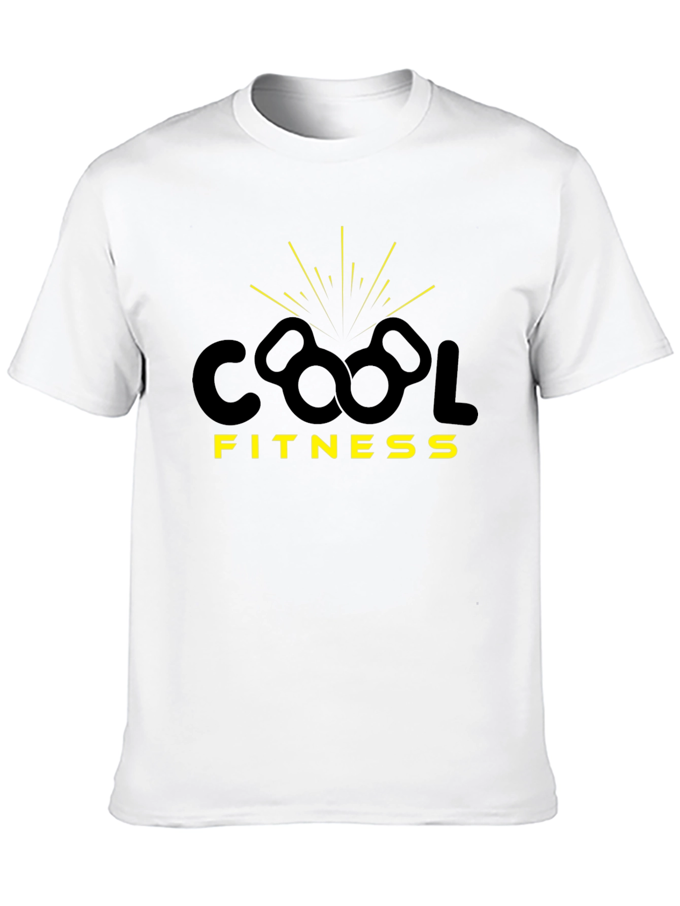 Cool Fitness Graphic Tee - Black